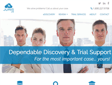 Tablet Screenshot of jurislts.net